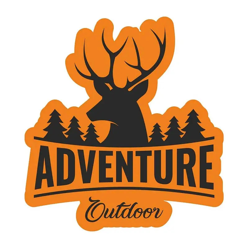 Autocollants aventure - camping