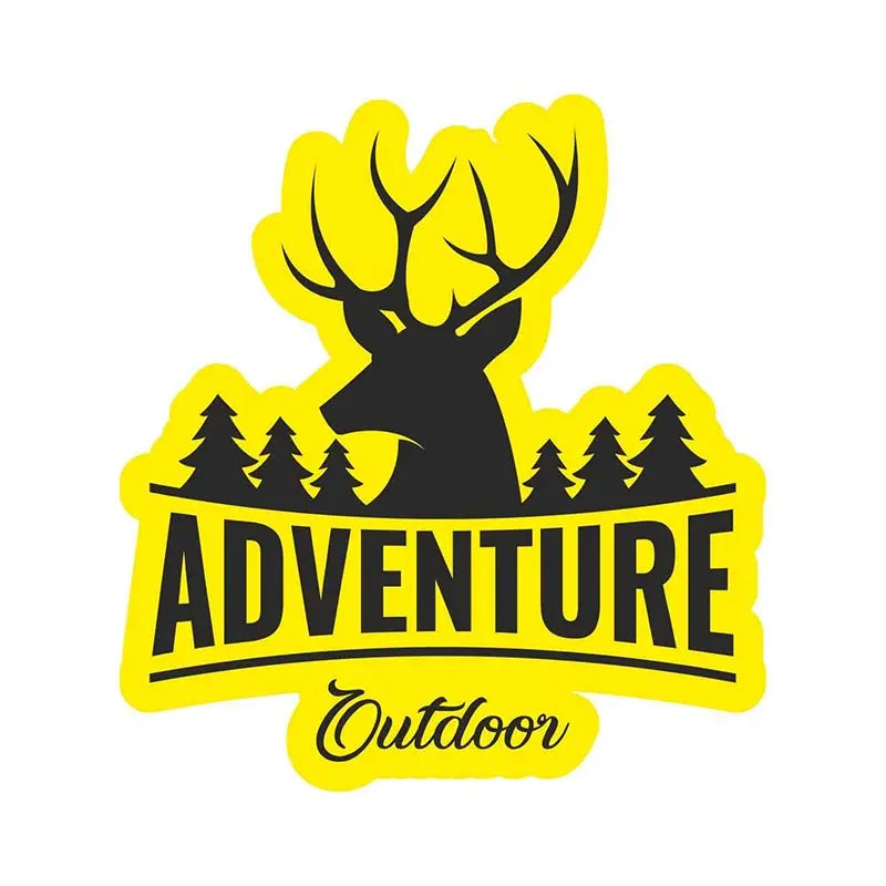 Autocollants aventure - camping