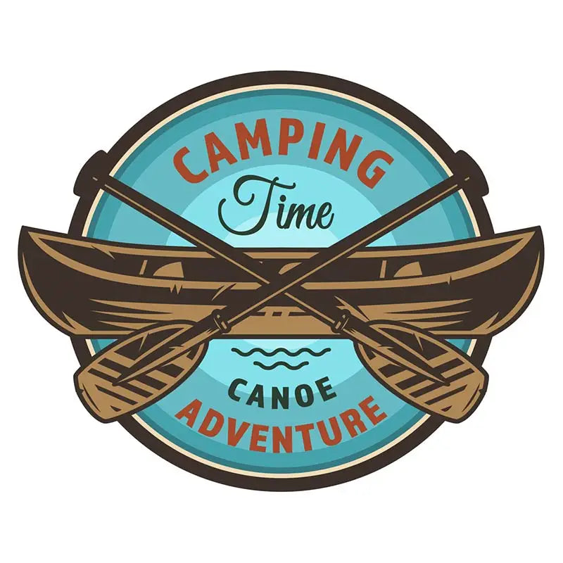 Autocollants aventure - camping