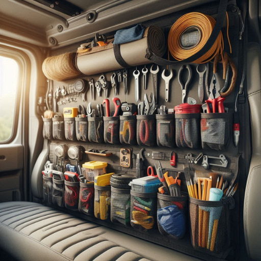 Aménagement intérieur du camion