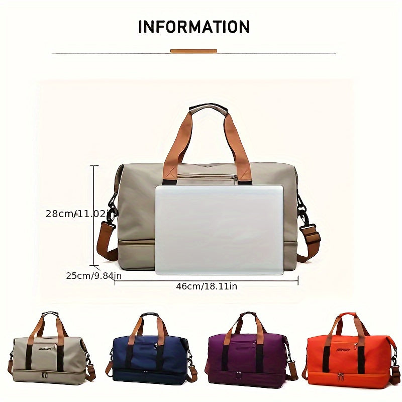 Grand sac de sport avec compartiment à chaussures
