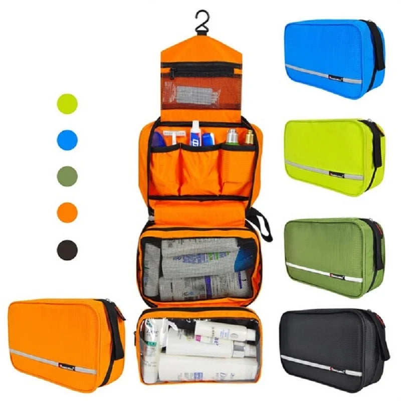 Trousse de toilette à suspendre, tissu Oxford