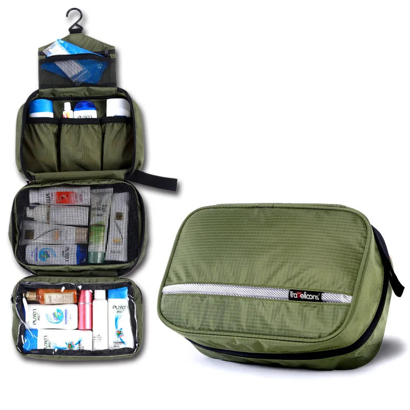 Trousse de toilette à suspendre, tissu Oxford