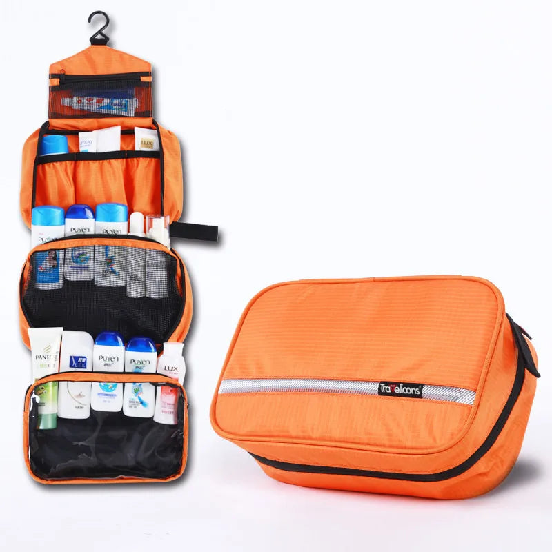 Trousse de toilette à suspendre, tissu Oxford