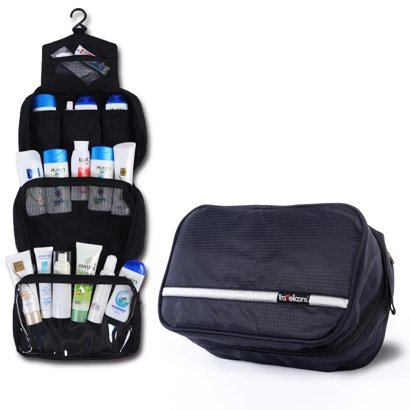 Trousse de toilette à suspendre, tissu Oxford