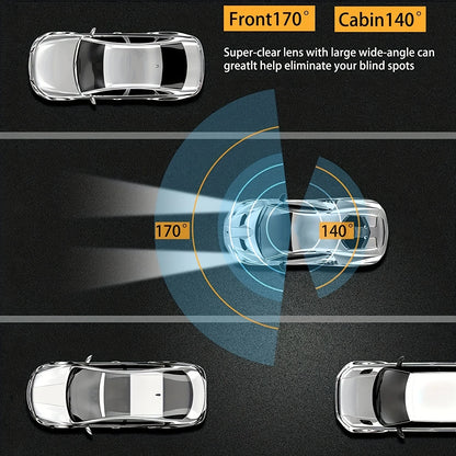 Dual Dash Cam: Vorne und innen