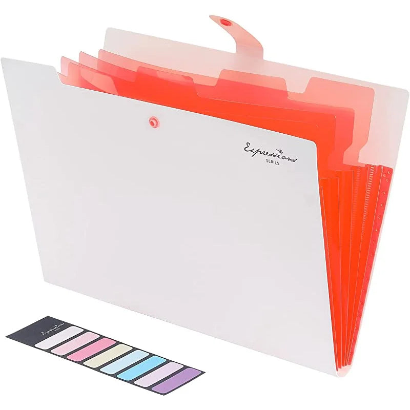 Dossier extensible, 5 compartiments, format A4