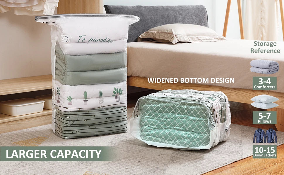 Grand sac de rangement en plastique