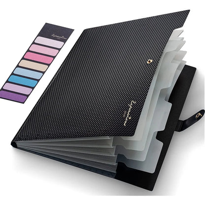 Dossier extensible, 5 compartiments, format A4