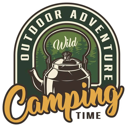 Autocollants aventure - camping