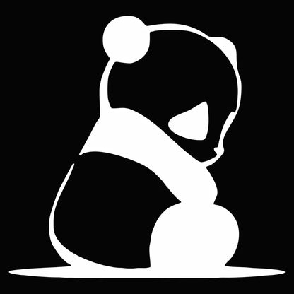 Autocollant panda