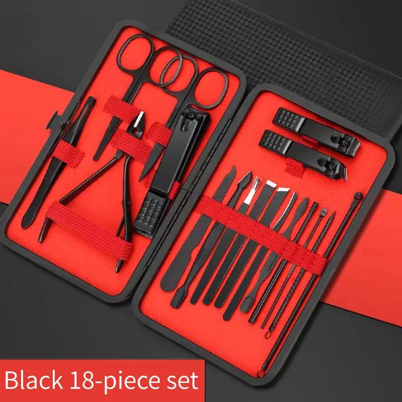 Ensemble pour manucure et pédicure de 4 à 24 pièces