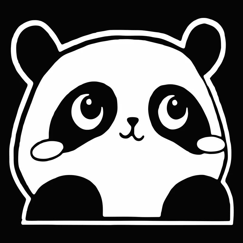 Autocollant panda