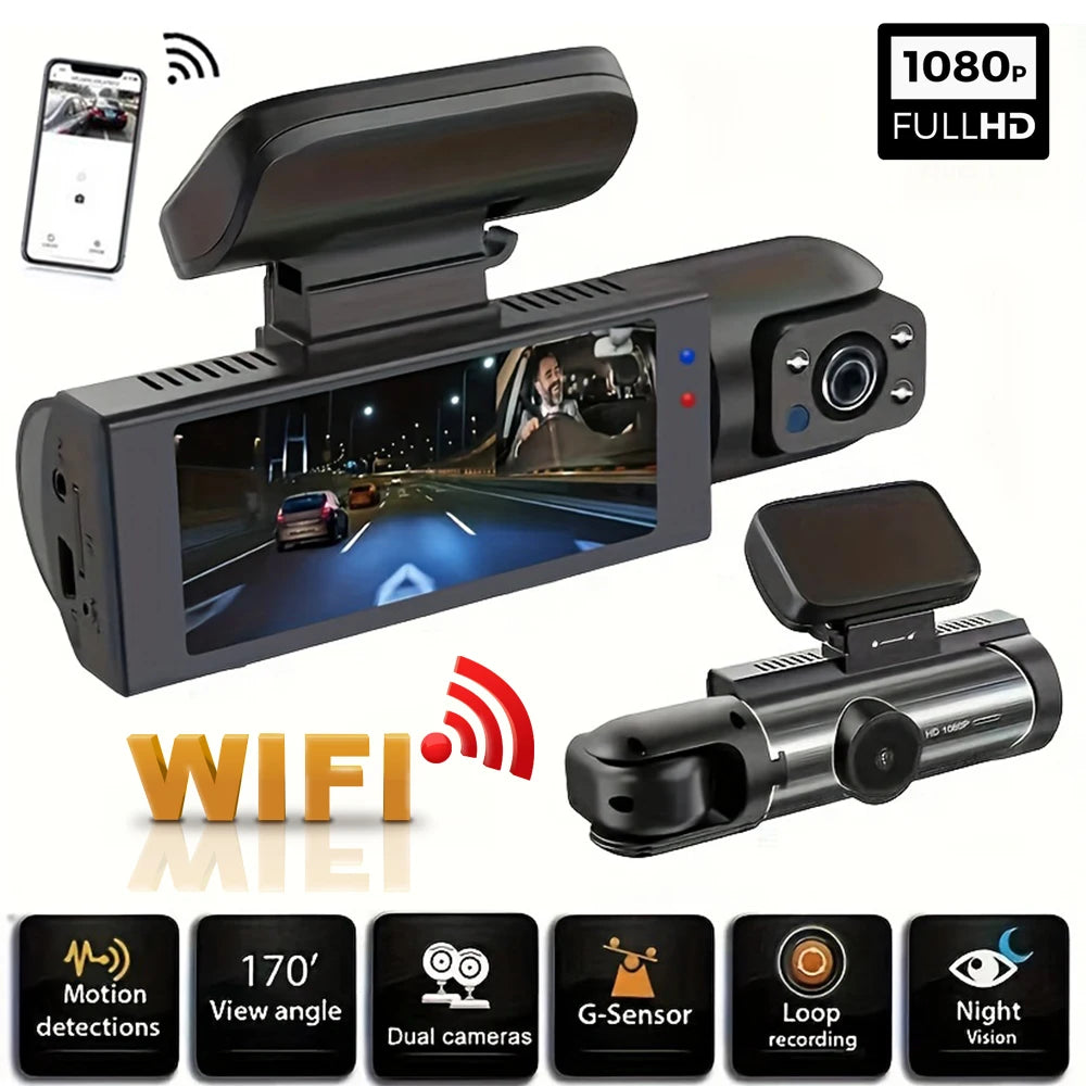 Dual Dash Cam: Vorne und innen