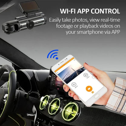 Dual Dash Cam: Vorne und innen