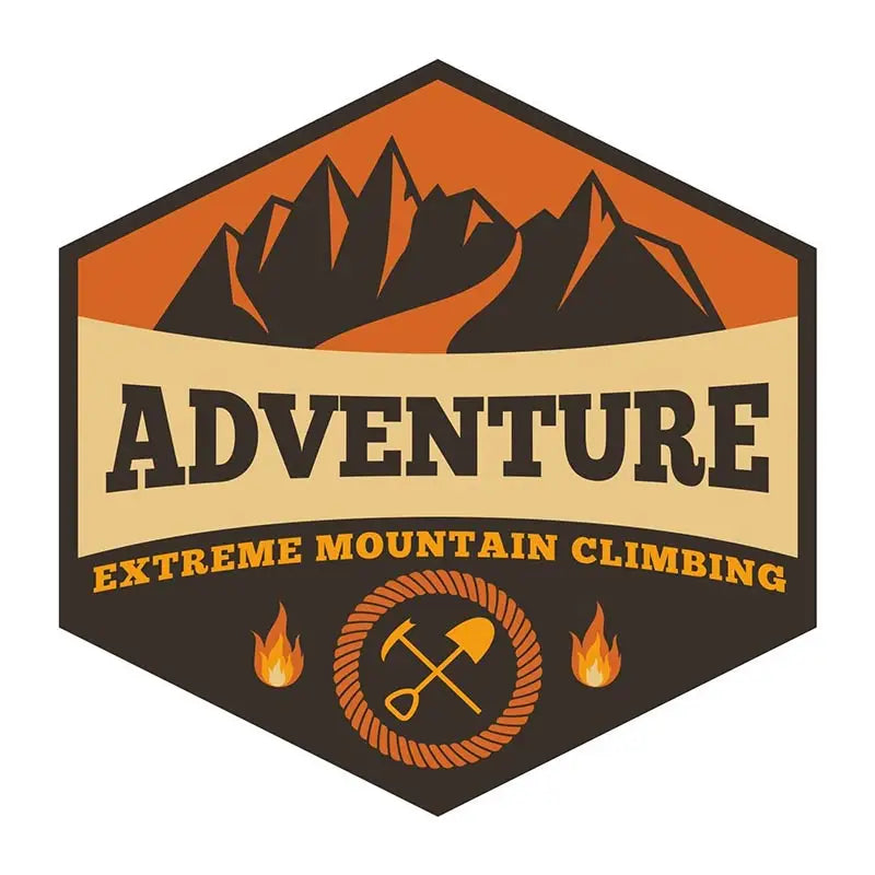 Autocollants aventure - camping