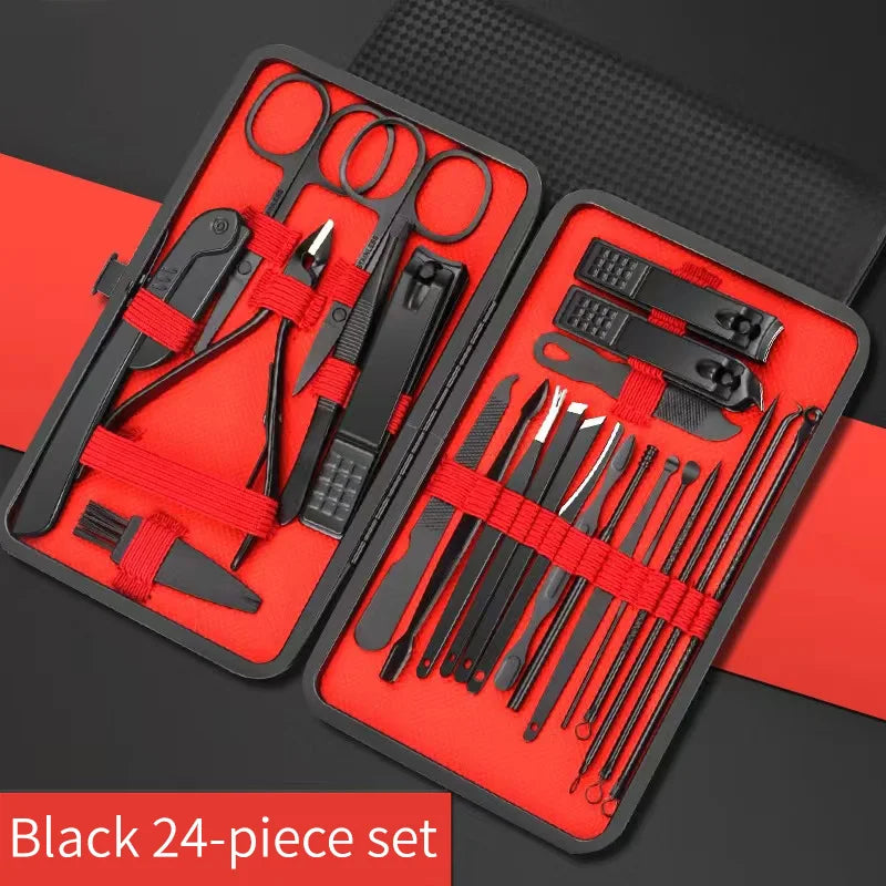 Ensemble pour manucure et pédicure de 4 à 24 pièces