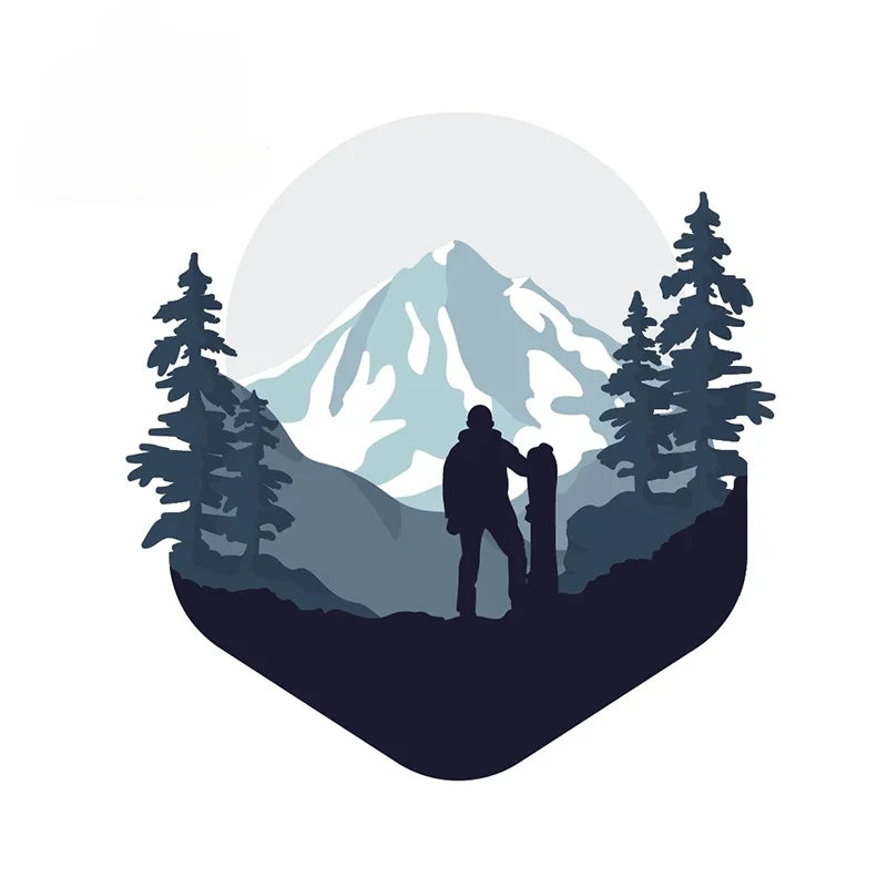 Autocollants aventure - camping