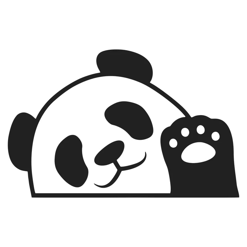 Autocollant panda