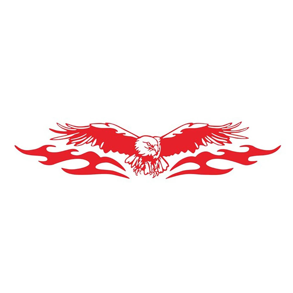 Autocollant aigle de feu