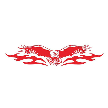 Autocollant aigle de feu