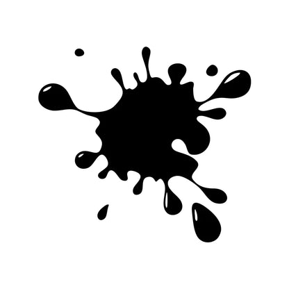 Autocollant tâches de peinture