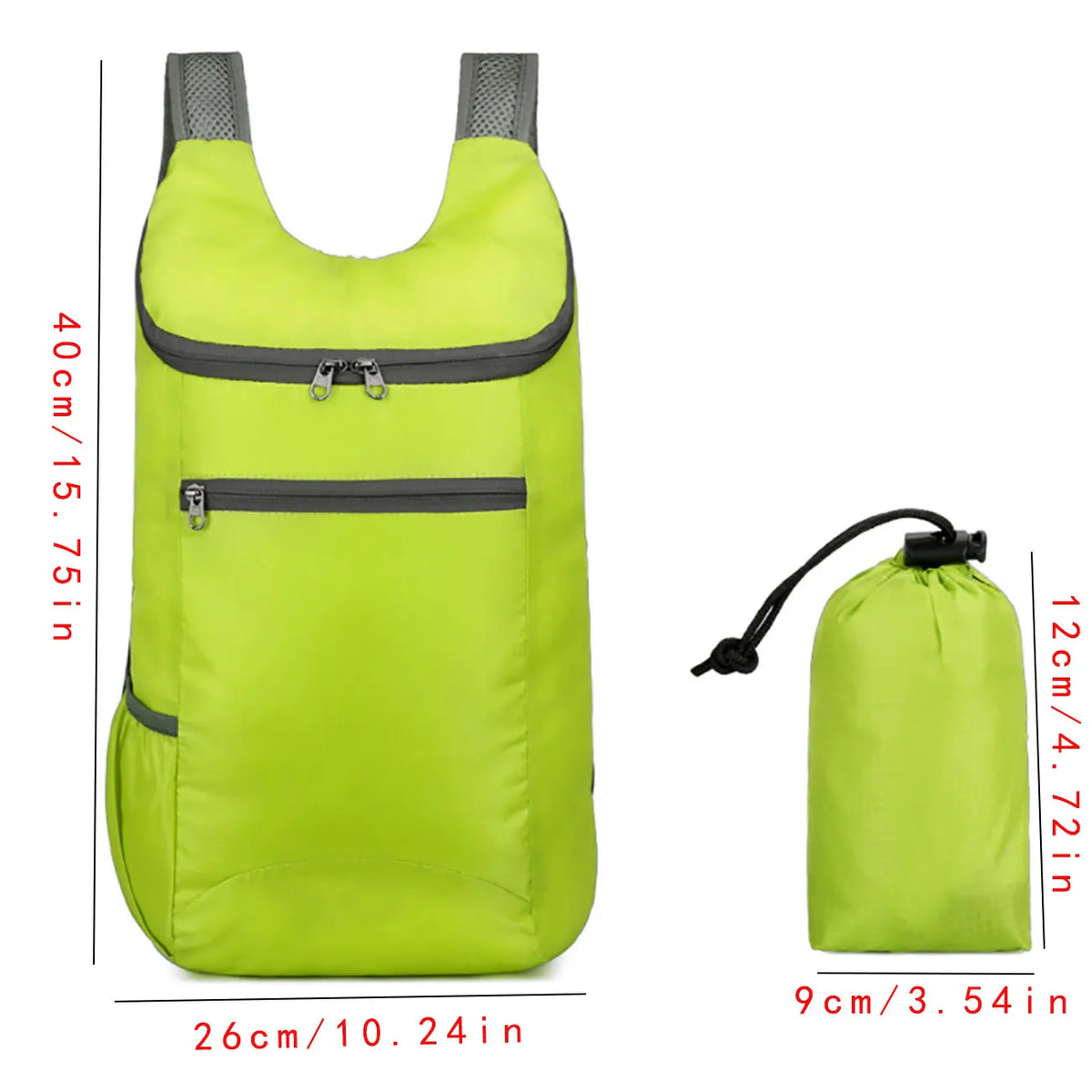 Sac à dos léger pliable