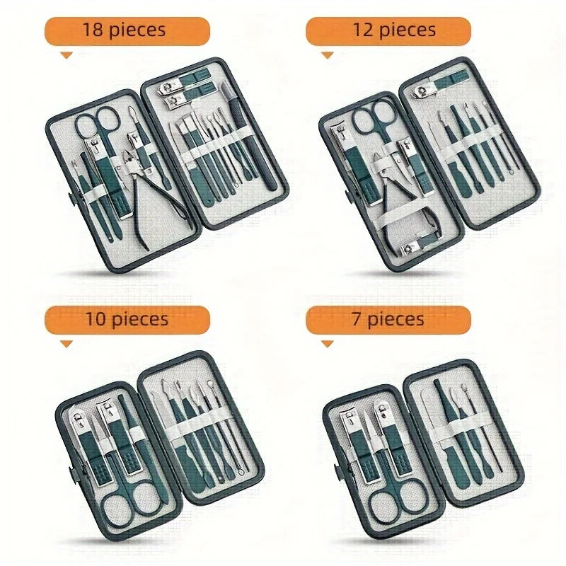 Kit de manucure et hygiène : 6 - 18 pièces