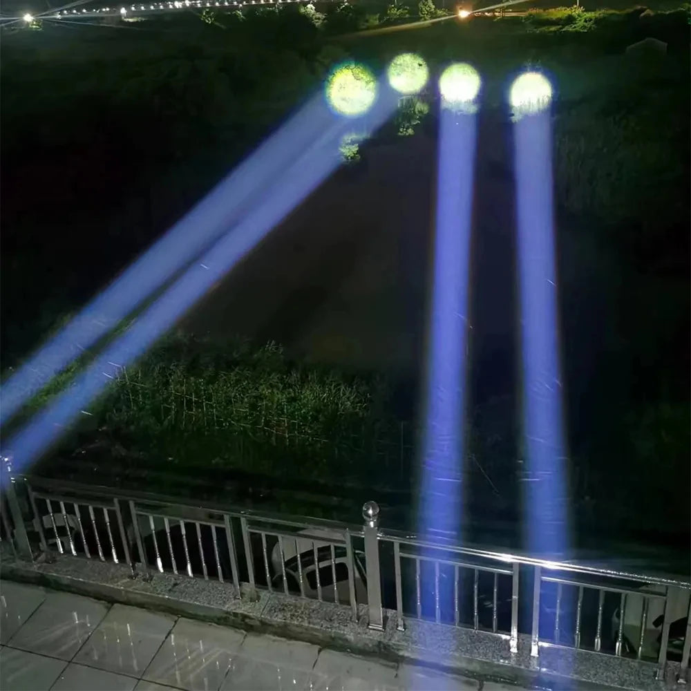 Lampe de poche LED longue portée (> 500 m)
