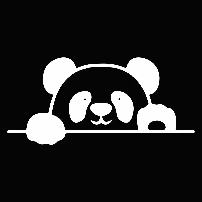 Autocollant panda
