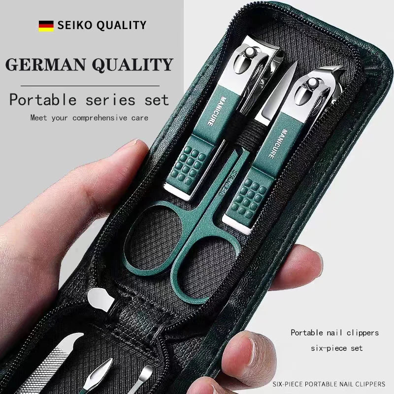 Ensemble de soins des ongles pour hommes et femmes