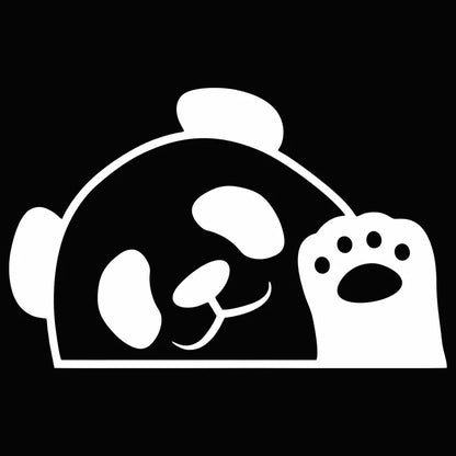 Autocollant panda