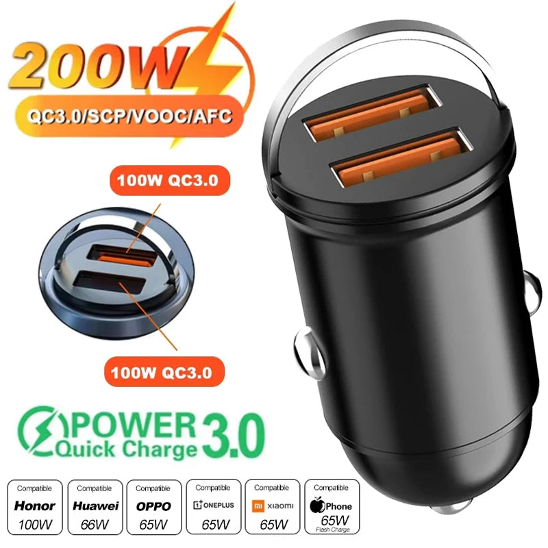 Chargeur rapide, USB / type C, , 200W,  12-24V