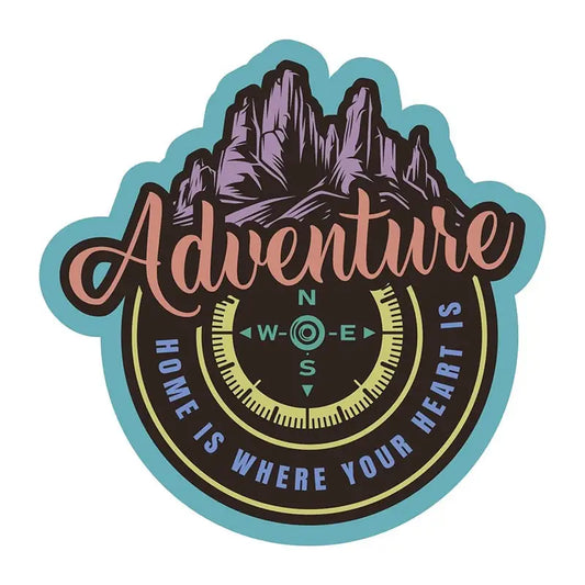Autocollants aventure - camping