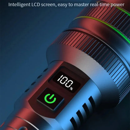 Lampe de poche LED longue portée (> 500 m)