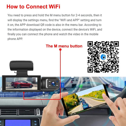 Dual Dash Cam: Vorne und innen