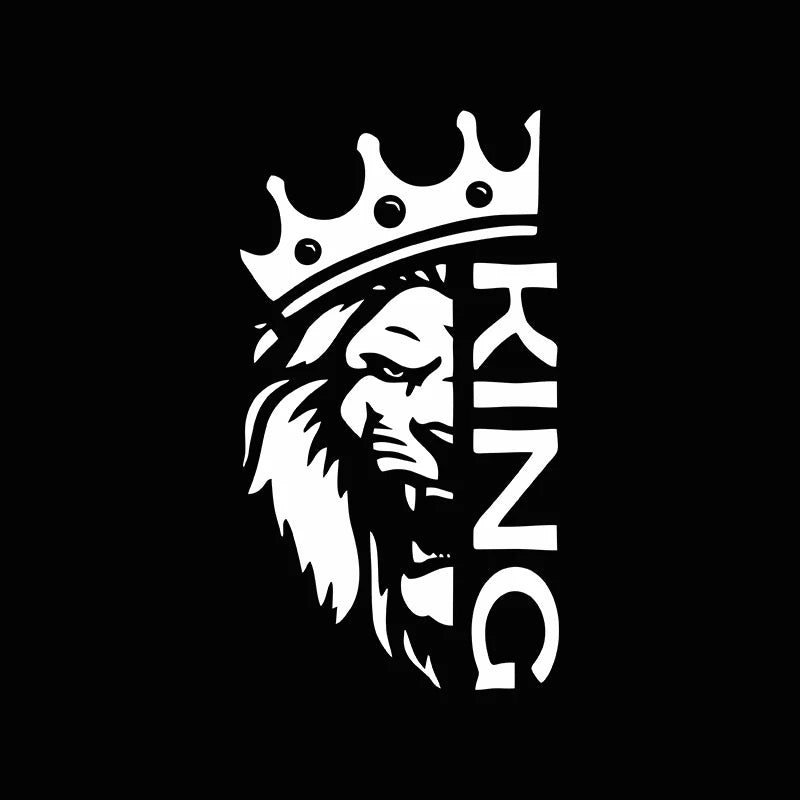 Autocollant lion