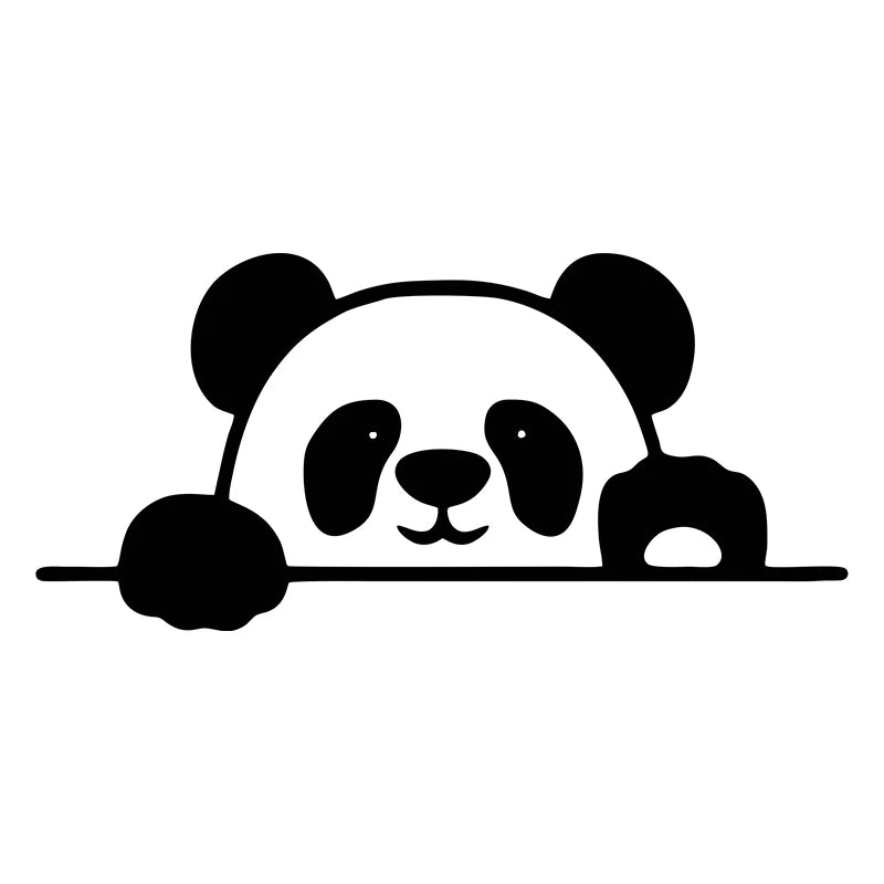 Autocollant panda