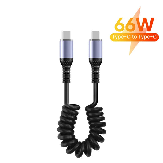 Câble de charge de Type C à Type C / 66W