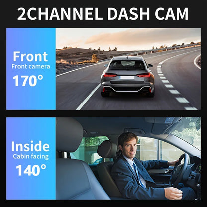 Dual Dash Cam: Vorne und innen