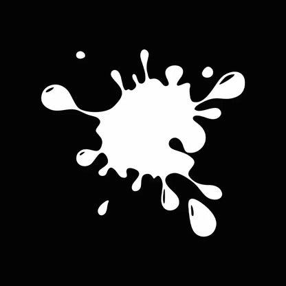 Autocollant tâches de peinture