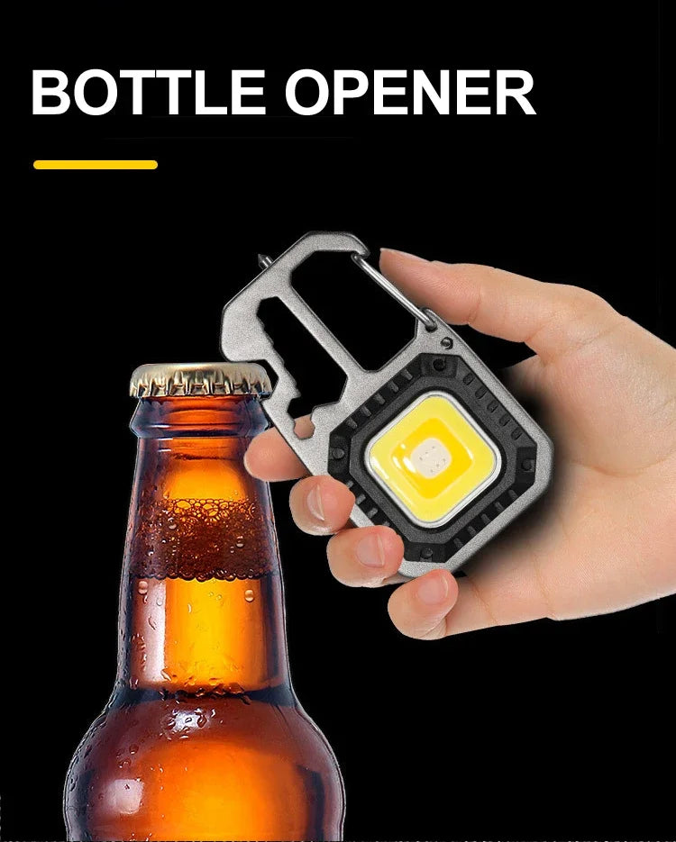 Mini lampe de poche LED porte-clés