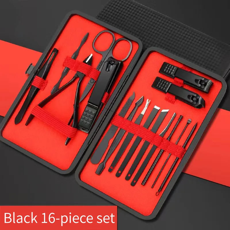 Ensemble pour manucure et pédicure de 4 à 24 pièces
