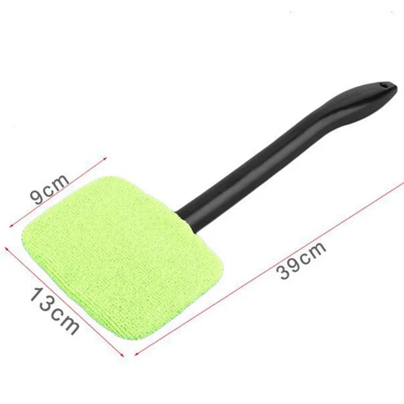 Pad de nettoyage microfibres pour vitres avec manche