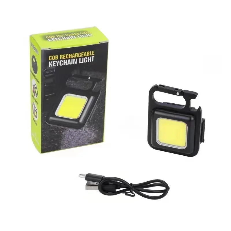 Mini lampe de poche LED porte-clés / 1-10 pièces
