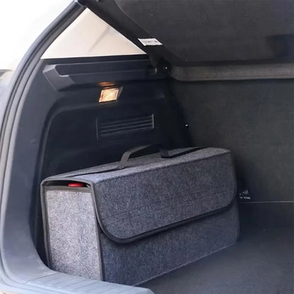 Boîte de rangement en feutrine