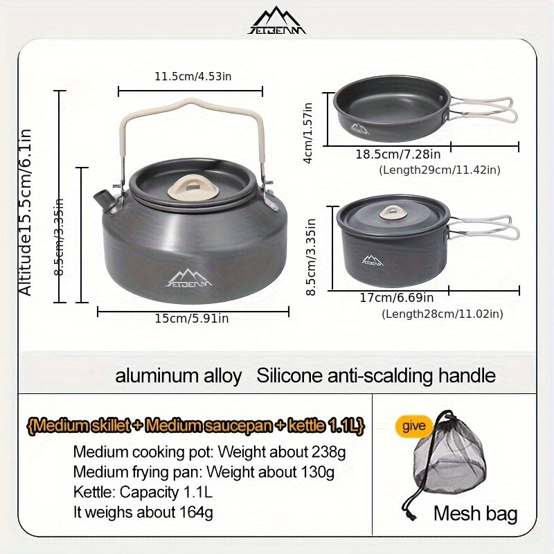 Batterie de cuisine / 3 pièces
